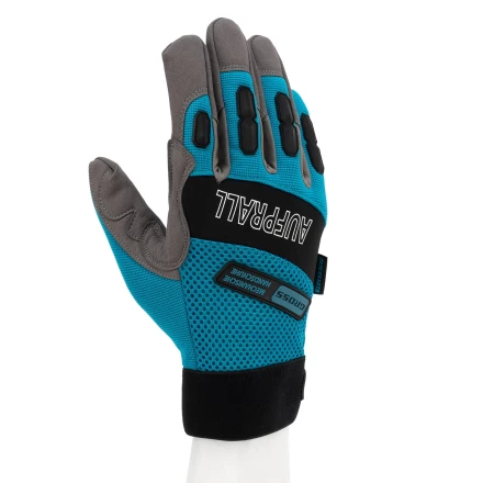 Перчатки универсальные комбинированные, с защитными накладками, STYLISH, размер L (9)// Gross 90319 купить в Кургане