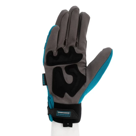 Перчатки универсальные комбинированные, с защитными накладками, STYLISH, размер L (9)// Gross 90319 купить в Кургане