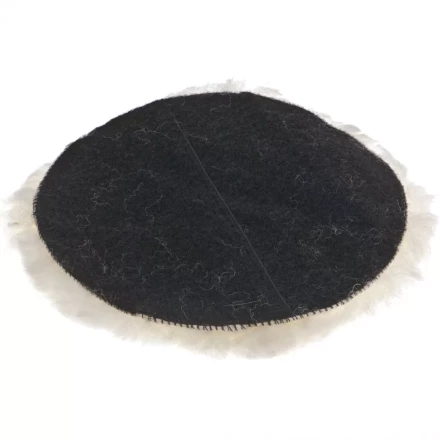 Насадка полировальная &quot;под липучку&quot; 180 мм натуральная шерсть MATRIX 75954 купить в Кургане