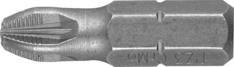 ЗУБР 2 шт, PZ3, 25 мм, кованые биты (26003-3-25-2) купить в Кургане