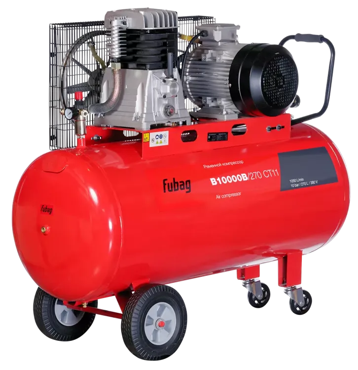 Компрессор масляный поршневой ременной Fubag  B10000B/270 СТ11  купить в Кургане