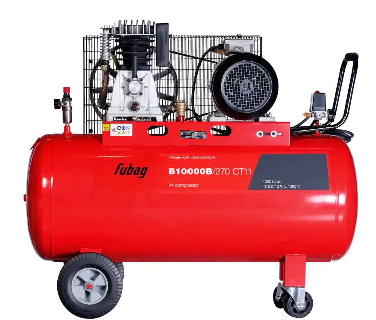 Компрессор масляный поршневой ременной Fubag  B10000B/270 СТ11  купить в Кургане