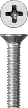 Винт ЗУБР "МАСТЕР" DIN 965, класс прочности 4.8, оцинкованный, M4x20мм, 5кг 303110-04-020 купить в Кургане