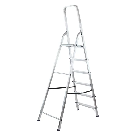 Стремянка усиленная MTX 9771577, 6 ступеней, алюминиевая, Россия купить в Кургане