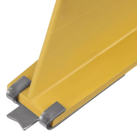 Упор противооткатный для грузового транспорта Stels 56778, ЖЕЛТЫЙ, 35 т, 473х200х205 мм купить в Кургане