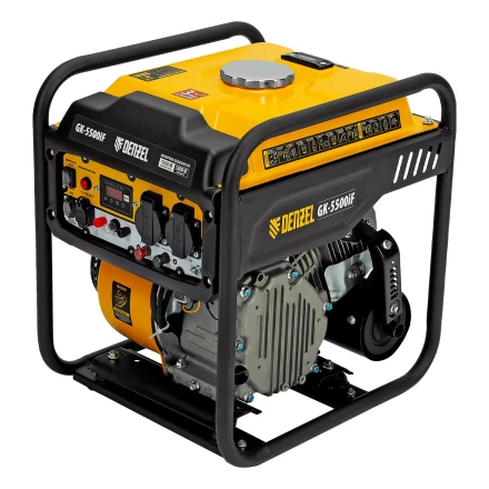 Генератор инверторный DENZEL GK-5500iF, 5,5 кВт, 230 В, ручной старт купить в Кургане
