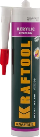 Герметик акриловый KRAFTOOL белый, 300мл 41251-0 купить в Кургане