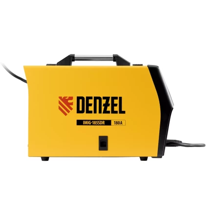 Аппарат инвертор. полуавтомат. cварки Denzel IMIG-185SDR 94363, 180 А, ПВ 60%, катушка 5 кг купить в Кургане