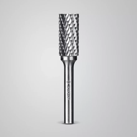 Зубр Твердосплавная борфреза А - цилиндр с гладким торцом, 12 х 25 мм (28800-12-25) купить в Кургане