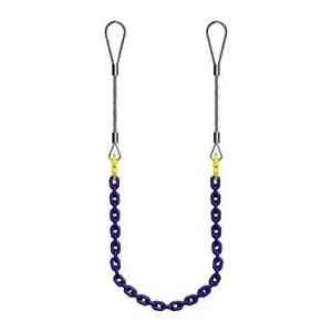 Строп комбинированный 0.9 т L=5 м L цепи=1.2 м заплет купить в Кургане