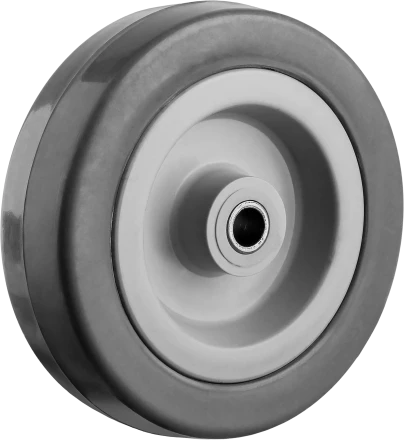 Колеса из литой резины с полипропиленовым диском серия МАСТЕР купить в Кургане