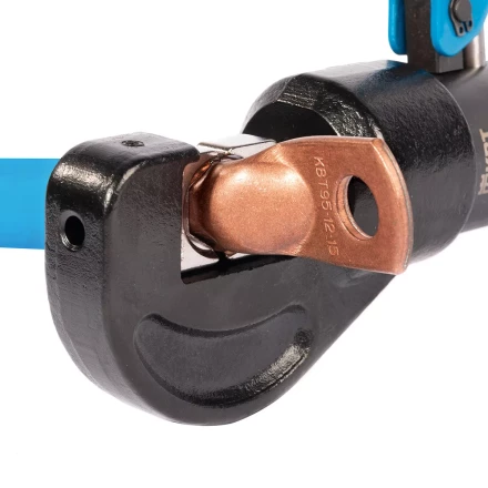 Пресс гидравлический ручной КВТ ПГР-95 для опрессовки наконечников до 95 мм (91809) купить в Кургане