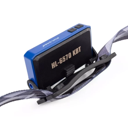 Фонарик налобный светодиодный со встроенным аккумулятором КВТ HL-6570 (82069) купить в Кургане