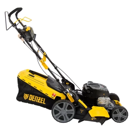 Газонокосилка бензиновая GLD-520SP-BS, 163 см3, Briggs Stratton, ширина 52 см, привод, 60 л Denzel 58807 купить в Кургане