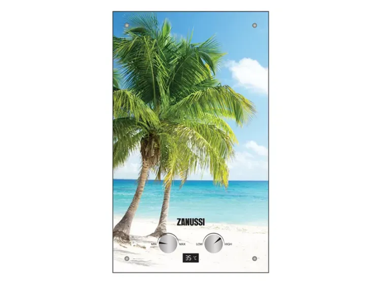 Колонка газовая Zanussi GWH 10 Fonte Glass Paradiso купить в Кургане
