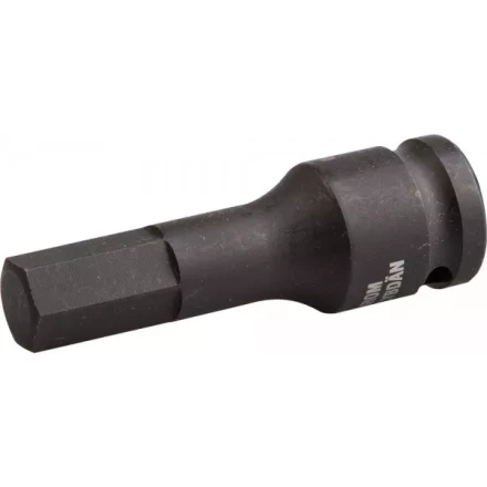 Торцовая головка KRAFTOOL &quot;INDUSTRIE QUALITAT&quot; ударная (1/2&quot;), HEX, Cr-Mo, фосфатированная, H17 27950-17_z01 купить в Кургане