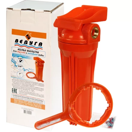 Колба фильтра ВЕДУГА 10 1/2 для горячей воды 69328 купить в Кургане