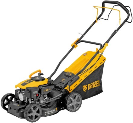 Газонокосилка бензиновая GLD-410SP-K, 150 см3, 41 см, привод, 40 л Denzel купить в Кургане
