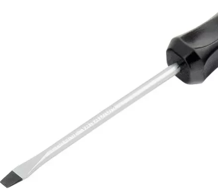 Отвертка Fusion SL6,0 х 150 мм CrV 3-х компонентная рукоятка anti slip MTX 114249 купить в Кургане