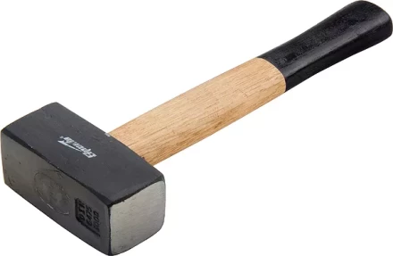 Кувалда 1500 г кованая головка деревянная двухцветная рукоятка SPARTA 10907 купить в Кургане