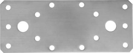 ЗУБР НКП-2.0, 140 x 55 x 2 мм, нержавеющая крепежная пластина, Профессионал (310636-140) купить в Кургане