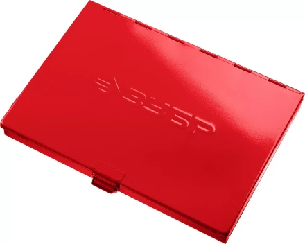 Набор ЗУБР &quot;ЭКСПЕРТ&quot; с металлореж. инструментом, метчики однопроходные и плашки М3-М12, оснастка-в метал. боксе, 35пред. 28117-H35 купить в Кургане