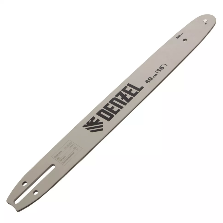 Шина для бензопилы Denzel DGS-4516, длина 40 см (16"), шаг 3/8", паз 1.3 мм, 57 звеньев купить в Кургане