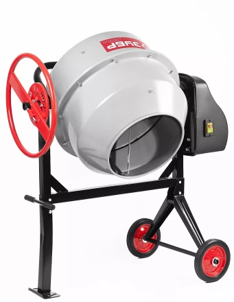 Бетоносмеситель ЗУБР, чугунный венец, 180л, 650Вт ЗБСЭ-180 купить в Кургане