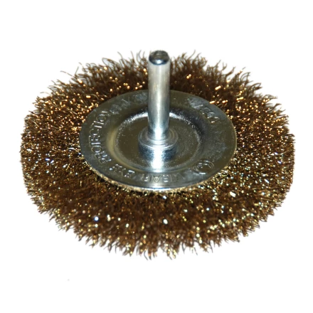 Щетка для дрели Ф50 мм дисковая Энкор 51513 купить в Кургане