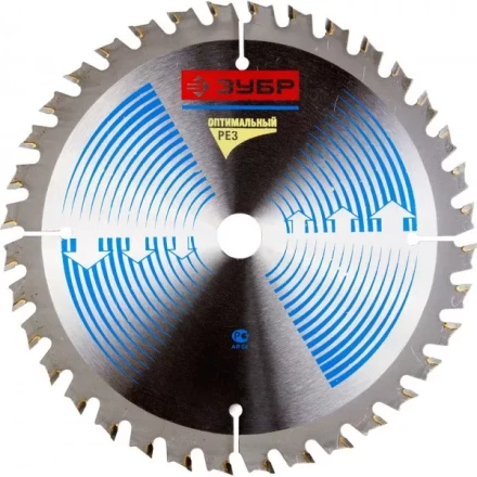 Диск пильный ЗУБР &quot;ЭКСПЕРТ&quot; &quot;Оптимальный рез&quot; по дереву, 160х16мм, 24Т 36903-160-16-24 купить в Кургане