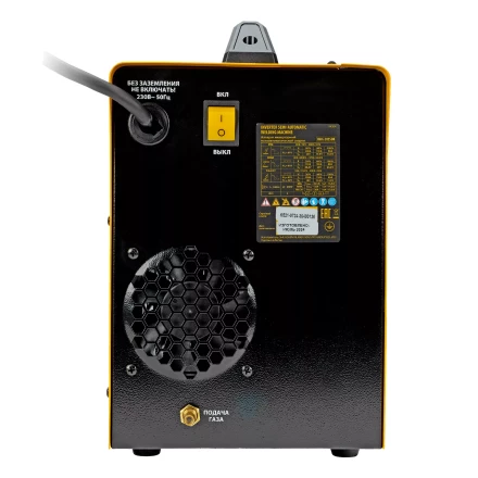 Аппарат инвертор. полуавтомат. cварки Denzel IMIG-205SDR, 200 А, ПВ 60%, катушка 5 кг купить в Кургане