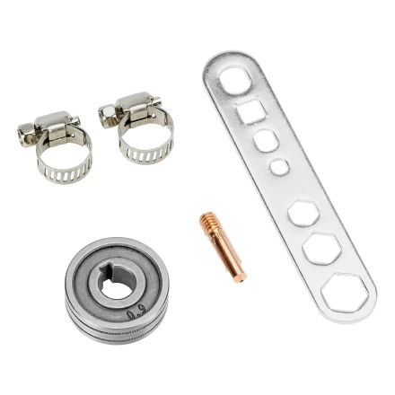 Аппарат инвертор. полуавтомат. cварки Denzel IMIG-205SDR, 200 А, ПВ 60%, катушка 5 кг купить в Кургане