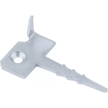 Крепление террасной доски КЛЮЧ Кляймер 2мм  60мм х 30мм цинк СИБРТЕХ Россия 46557 купить в Кургане