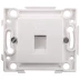 Розетка СВЕТОЗАР телефонная, 1 гнездо SV-55245-1 купить в Кургане