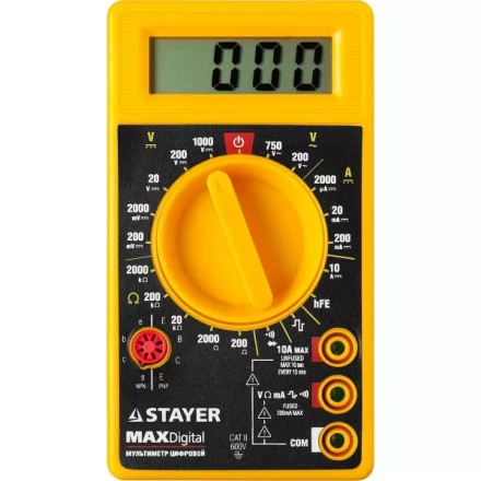 Мультиметр STAYER &quot;MASTER&quot; MAXDigital цифровой 45306 купить в Кургане