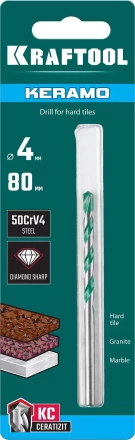 Сверла по керамограниту KERAMO Оберон 29175-080-4 купить в Кургане