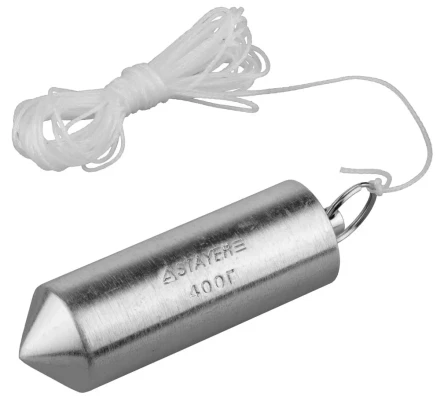 Отвес STAYER &quot;MASTER&quot; строительный со шнуром, 400г 0635-40_z01 купить в Кургане