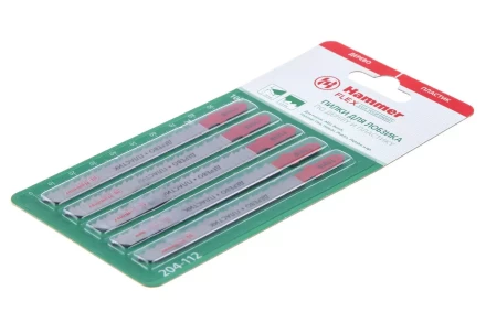 Пилки для лобзика HAMMER JG WD T101B (5шт.) купить в Кургане