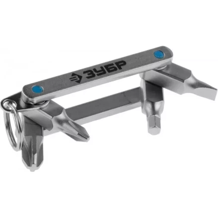 Мультитул ЗУБР&quot;ЭКСПЕРТ&quot;для горнолыжного и сноубордического снаряжения,суперкомпактный, HEX,SL 5 мм,PH №2,PZ № 3,4-в-1 27427-H4 купить в Кургане