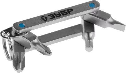 Мультитул ЗУБР&quot;ЭКСПЕРТ&quot;для горнолыжного и сноубордического снаряжения,суперкомпактный, HEX,SL 5 мм,PH №2,PZ № 3,4-в-1 27427-H4 купить в Кургане