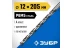 ЗУБР ПРОФ-А, 12.0 х 205 мм, сталь Р6М5, класс А, удлиненное сверло по металлу, Профессионал (29624-12) купить в Кургане