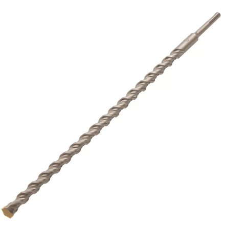 Бур по бетону Denzel, 18 x 460 мм, двойная спираль, три пылеотводящие кромки, 705045 купить в Кургане