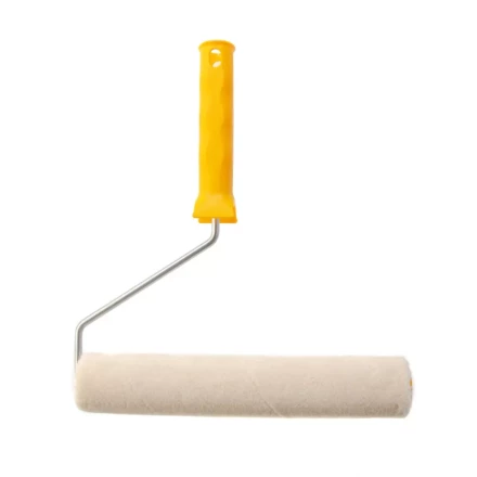 Валик &quot;Лаки&quot;, 250 мм, ворс 5 мм, D - 36 мм, D ручки - 6 мм, велюр Сибртех 80243 купить в Кургане