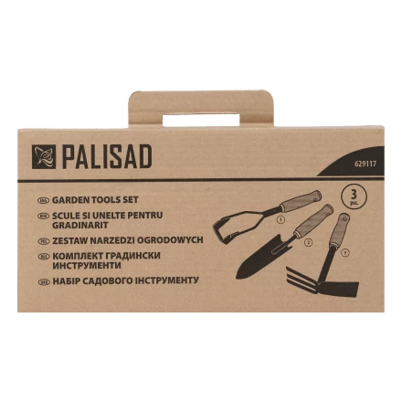 Набор садового инструмента Palisad 629117, деревянные рукоятки, 3 предмета купить в Кургане