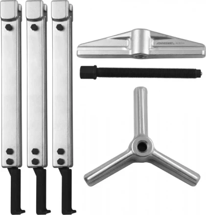 Съемник универсальный усиленный американского типа 2-3 захвата глубина 250мм набор  AE310141 Jonnesway 48923 купить в Кургане