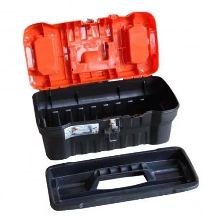 Ящик для инструмента 16 410х210х175 мм металлические замки Энкор 80080 купить в Кургане