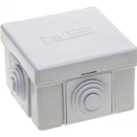 Коробка распределительная СВЕТОЗАР для наружного монтажа, макс. напряжение 400В, IP 54, 4 ввода, 65х65х40мм SV-54954 купить в Кургане