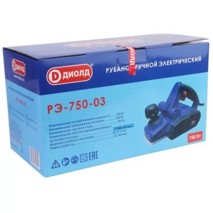 Рубанок Диолд РЭ-750-03 купить в Кургане