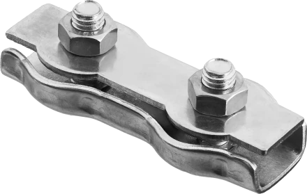 Зажимы троса двойные пакет серия МАСТЕР купить в Кургане