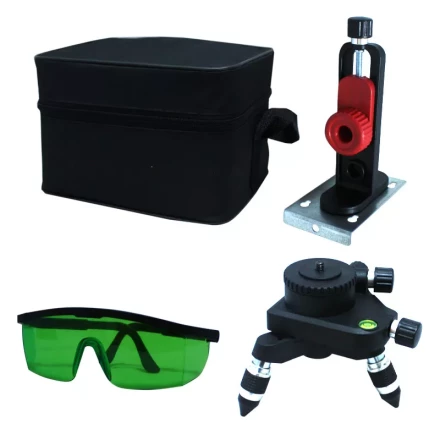 Лазерный нивелир SKYWER 360? 12 зеленых лучей купить в Кургане